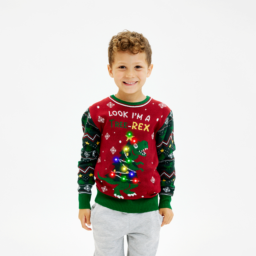 The Tree-REX Sweater - Bambini